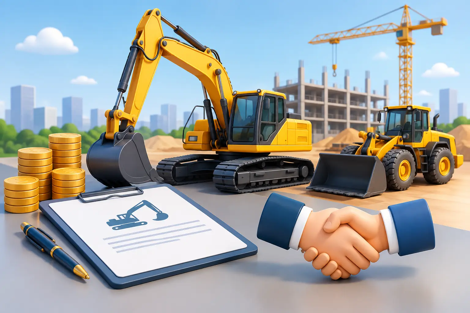 Construction Equipment Financing That Fits