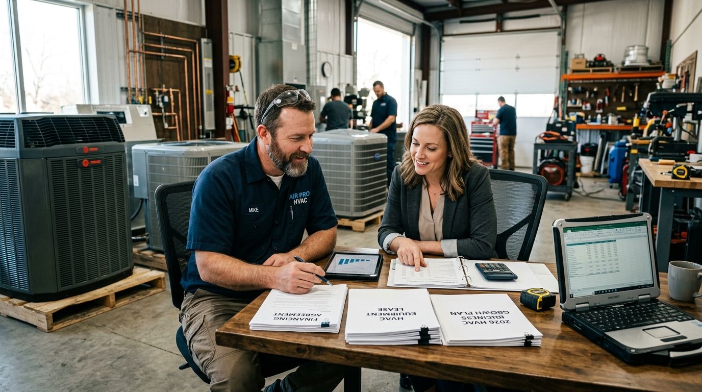 Equipment financing for HVAC contractors: complete 2026 guide