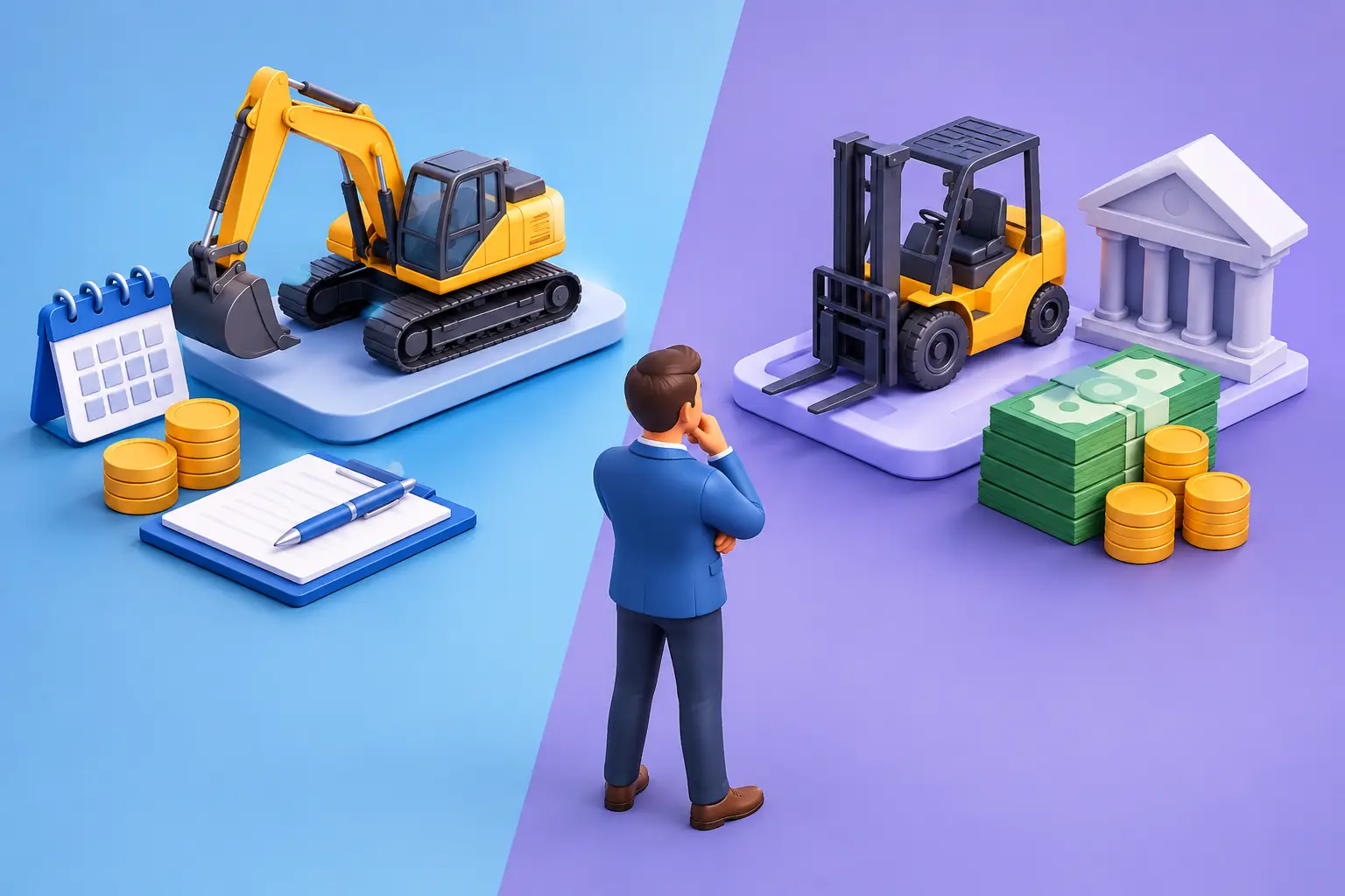 Equipment Lease Versus Equipment Loan: Which Fits?