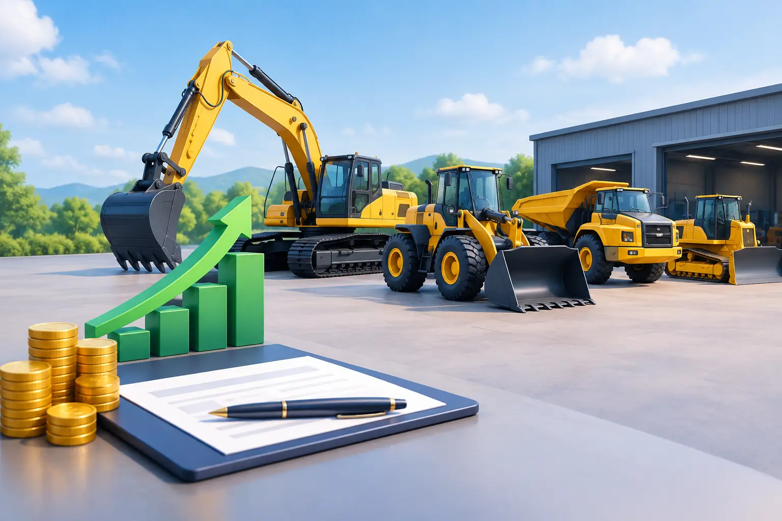 Heavy Equipment Financing for Growing Fleets